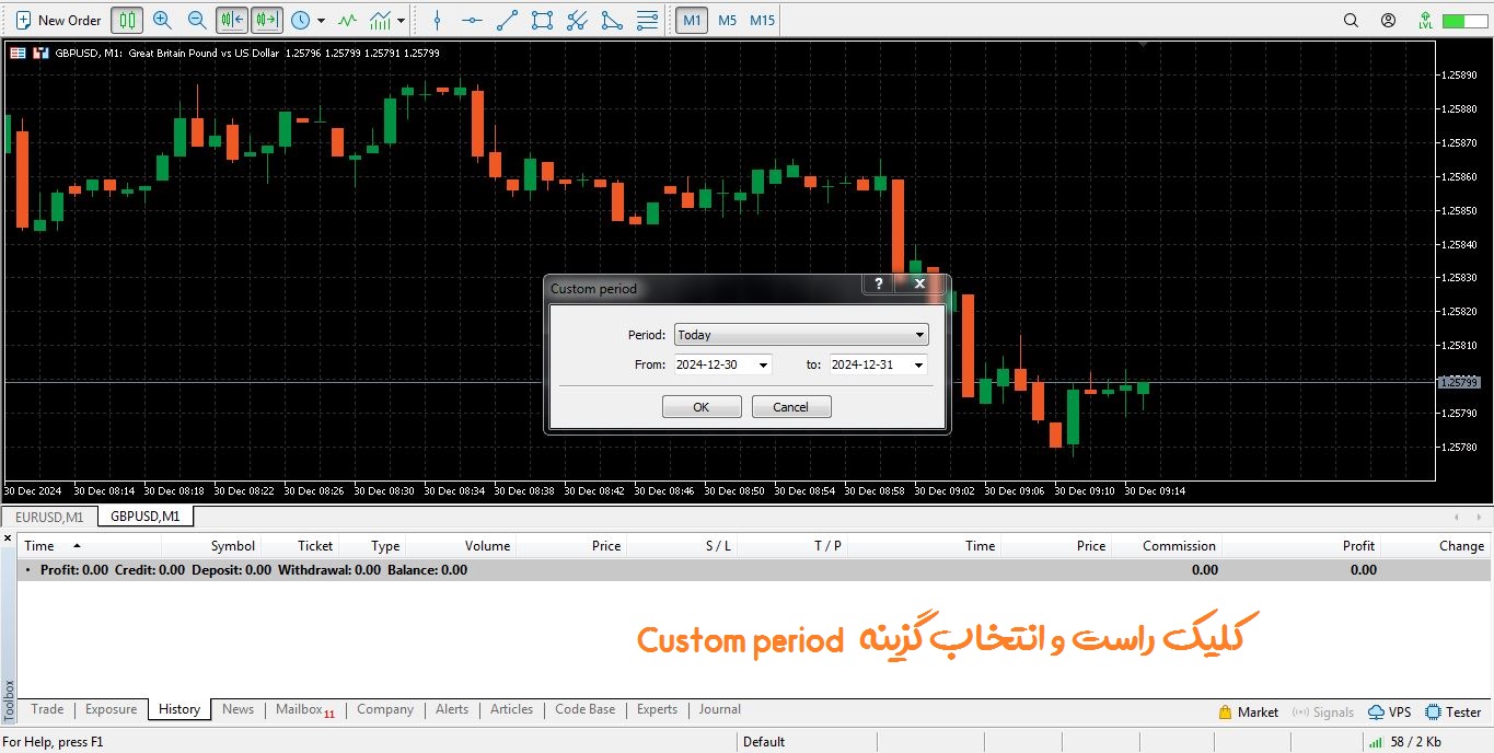 نحوه گرفتن استیتمنت در متاتریدر 5 - راکیمو